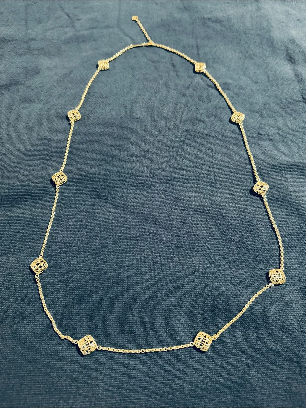 Kendra Scott Gold Filigree Necklace